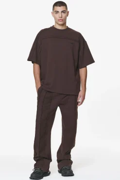 Pegador Abart Inside Out Boxy Tee Washed Oak Brown