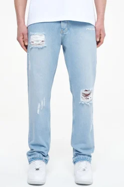 Pegador Abott Wide Jeans Washed Blue