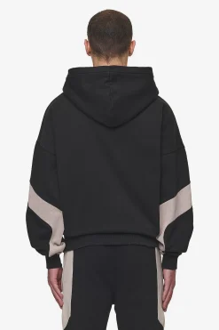 Pegador Aderno Boxy Sweat Jacket Washed Black Light Beige