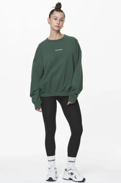 Pegador Aelva Logo Heavy Oversized Crew Neck