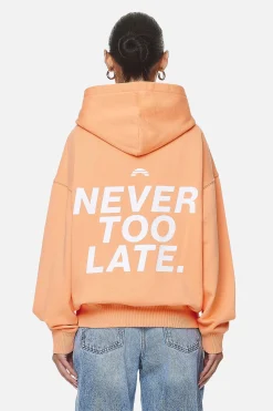 Pegador Airville Oversized Zip Hoodie Washed Apricot