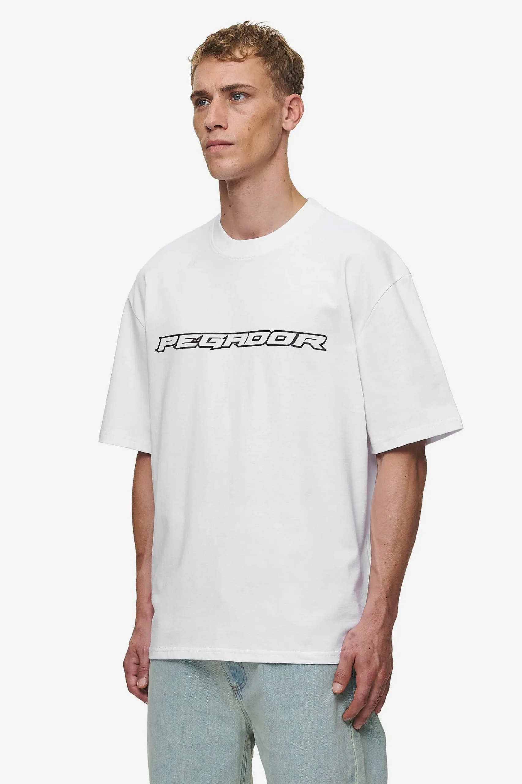 Pegador Alden Oversized Tee White