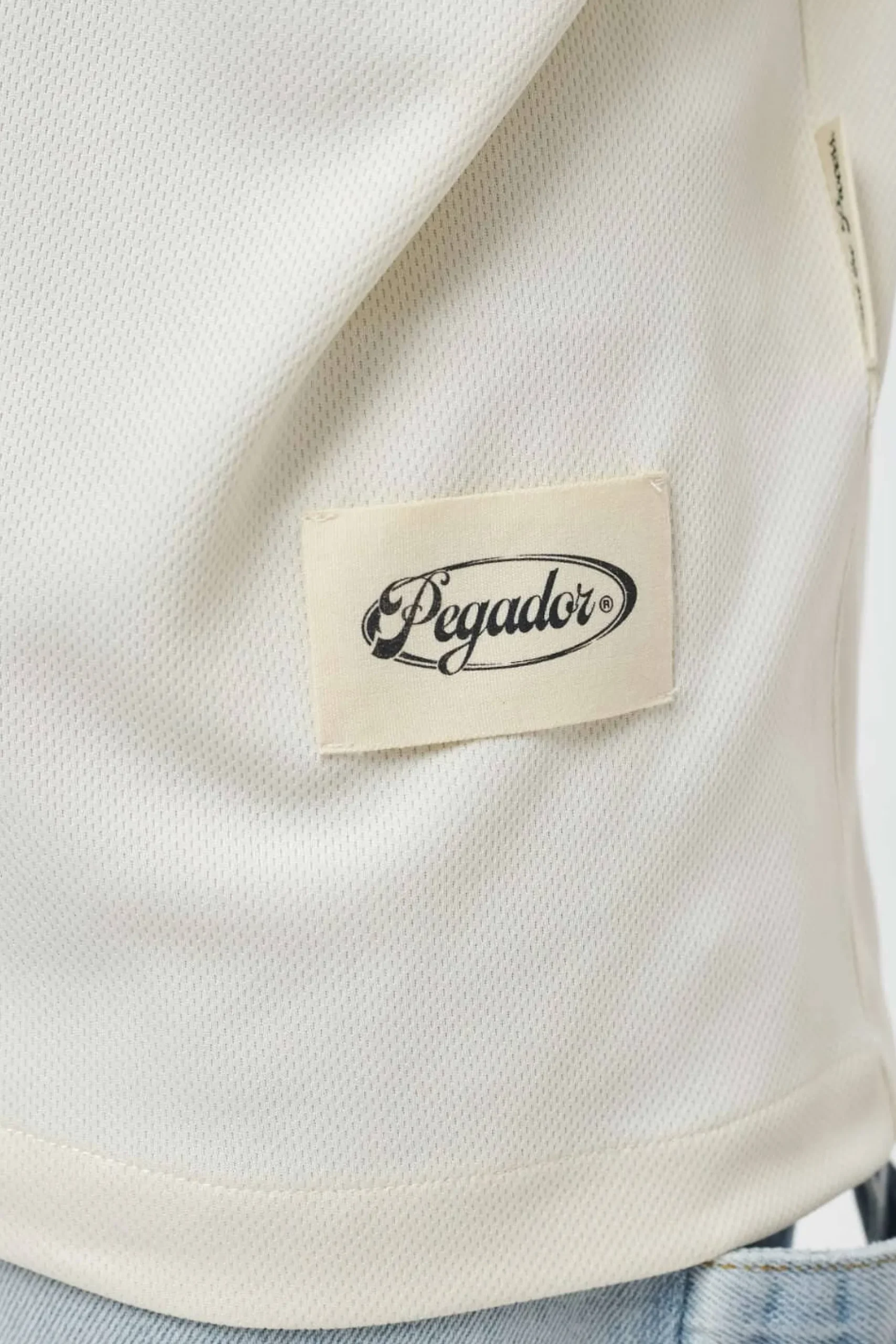 Pegador Angeles Oversize Baseball Shirt Angels Cream
