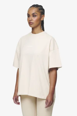 Pegador Arendal Logo Heavy Oversized Tee White
