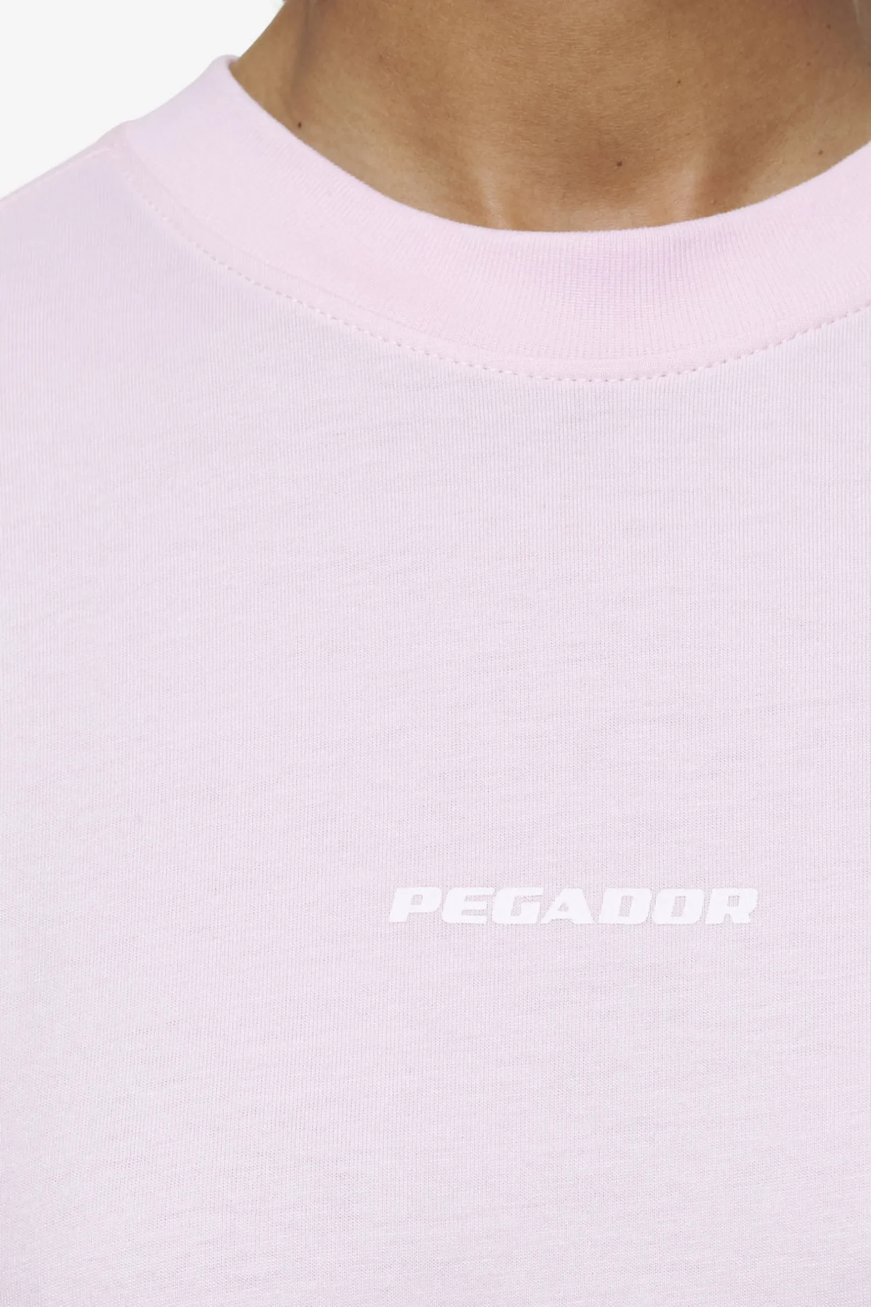 Pegador Arendal Logo Heavy Oversized Tee White