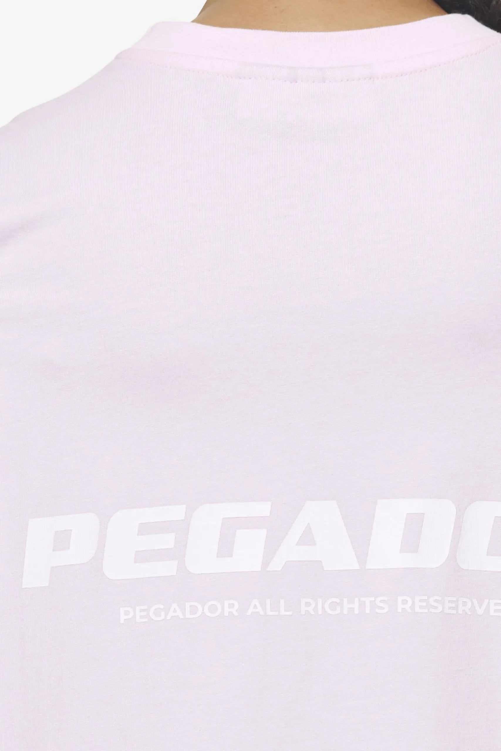 Pegador Arendal Logo Heavy Oversized Tee White