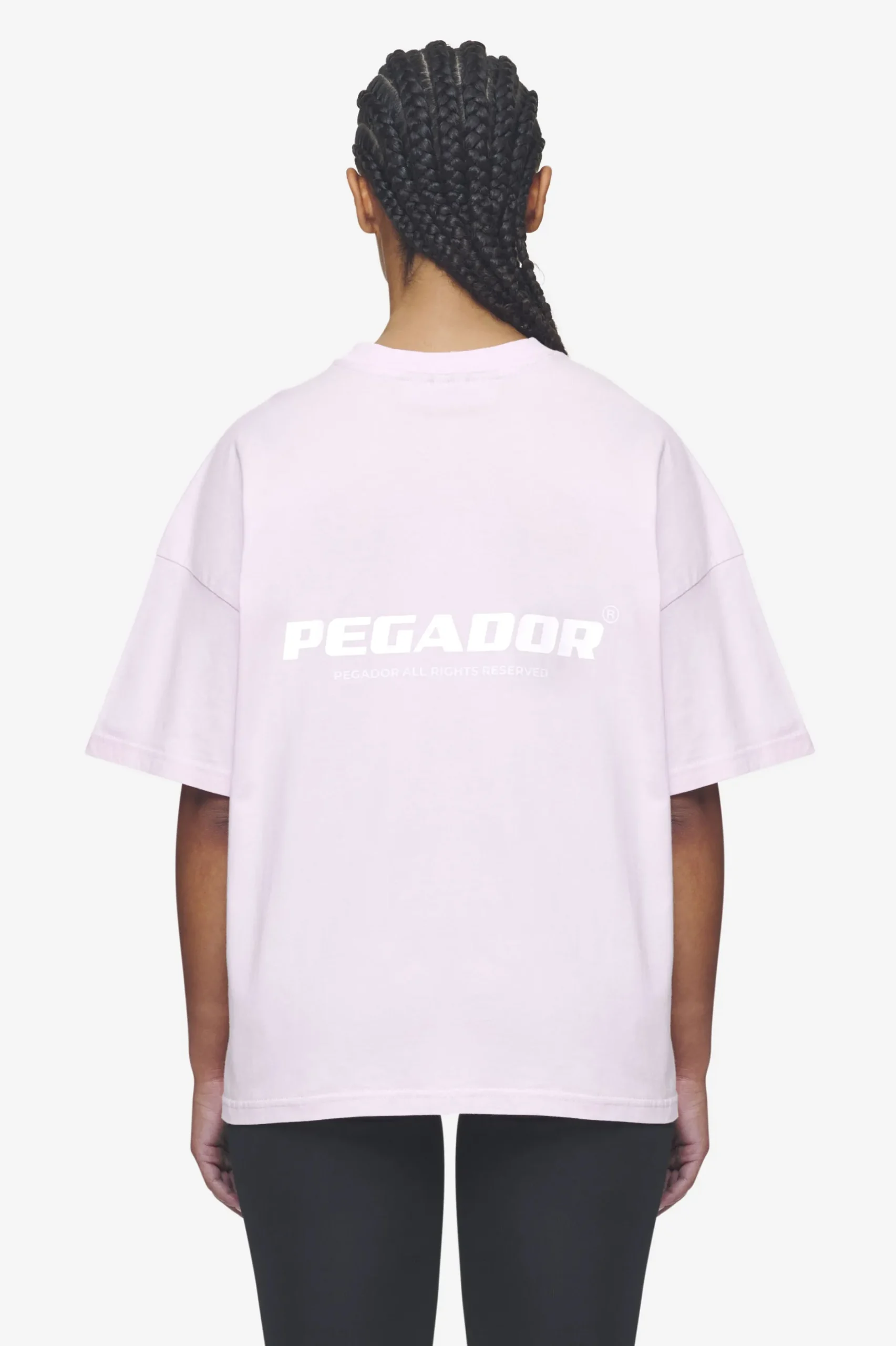 Pegador Arendal Logo Heavy Oversized Tee White