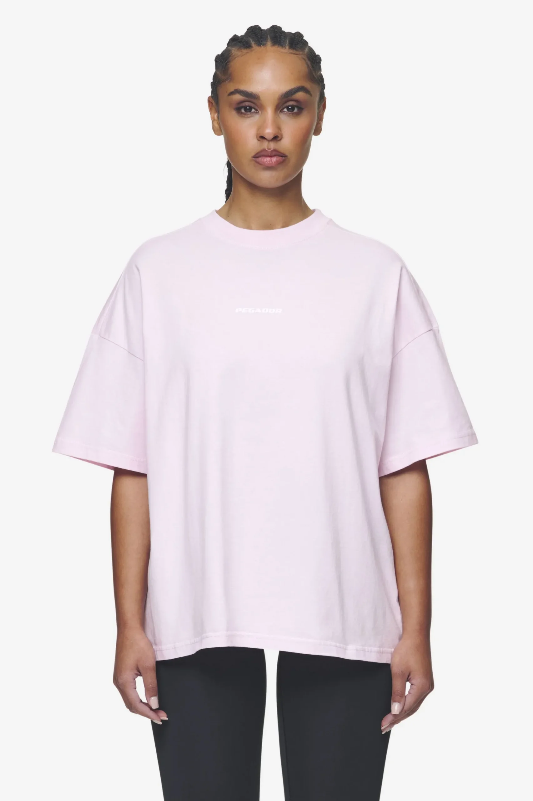 Pegador Arendal Logo Heavy Oversized Tee White