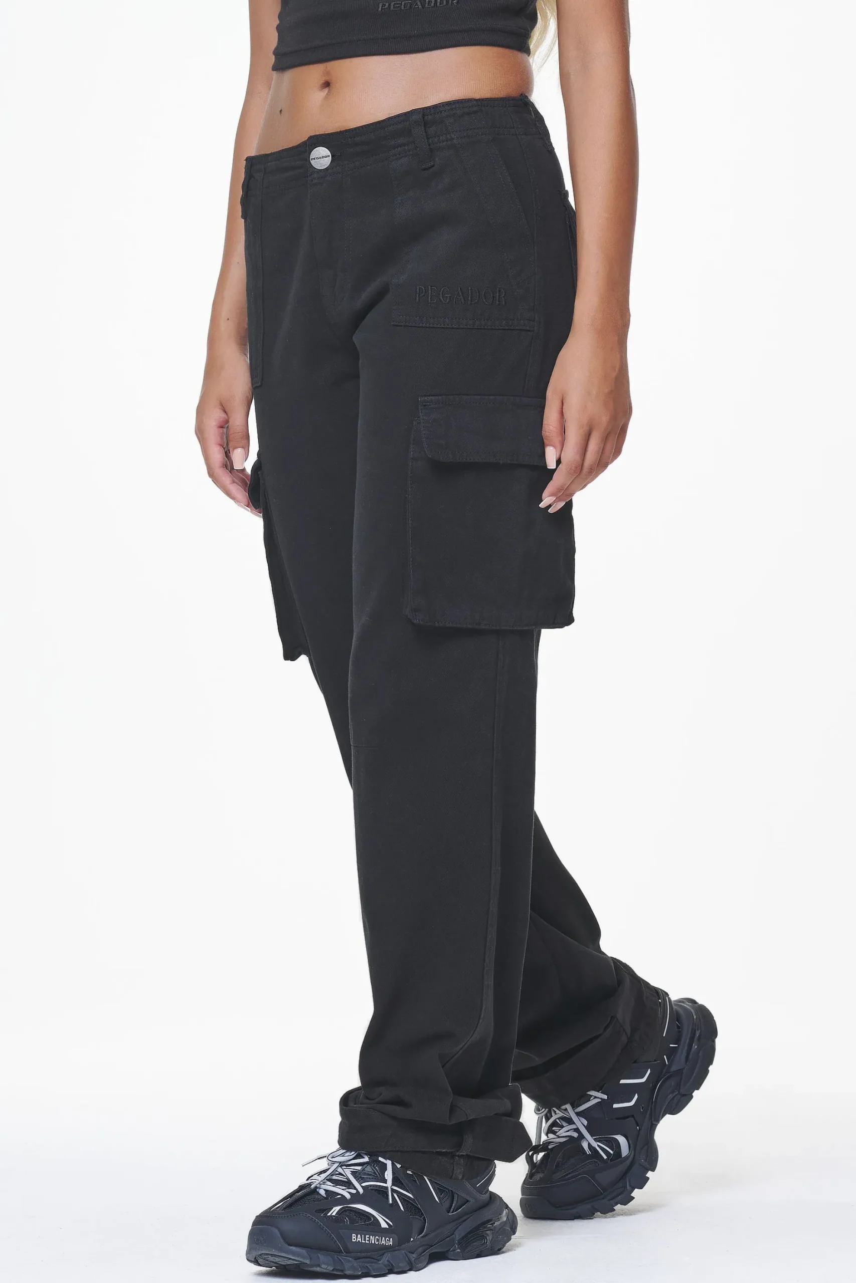 Pegador Arlia Wide Cargo Pants