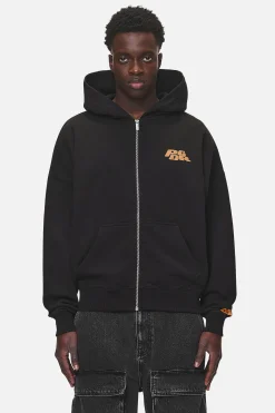 Pegador Astor Boxy Sweat Jacket Washed Black