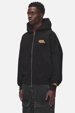 Pegador Astor Boxy Sweat Jacket Washed Black