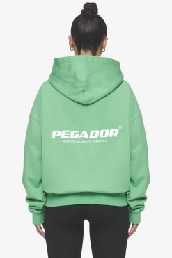 Pegador Atna Logo Oversized Hoodie White