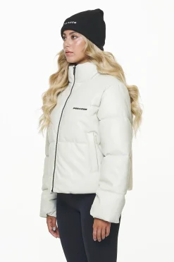 Pegador Baker Vegan Leather Puffer Jacket