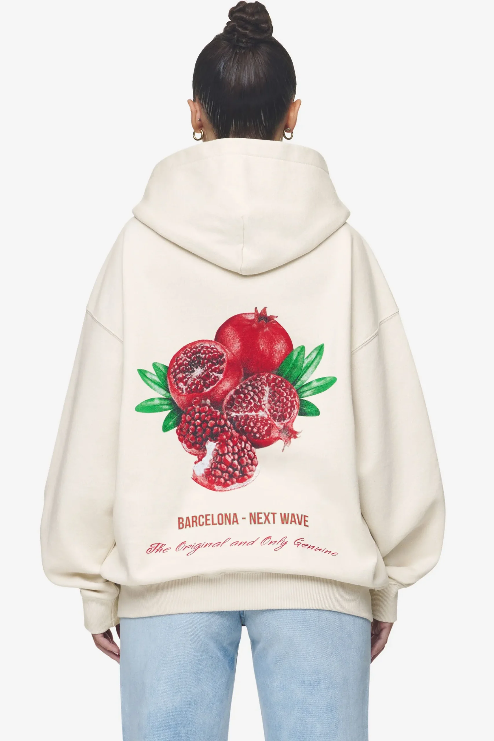 Pegador Balari Oversized Sweat Jacket Washed Coast Sand