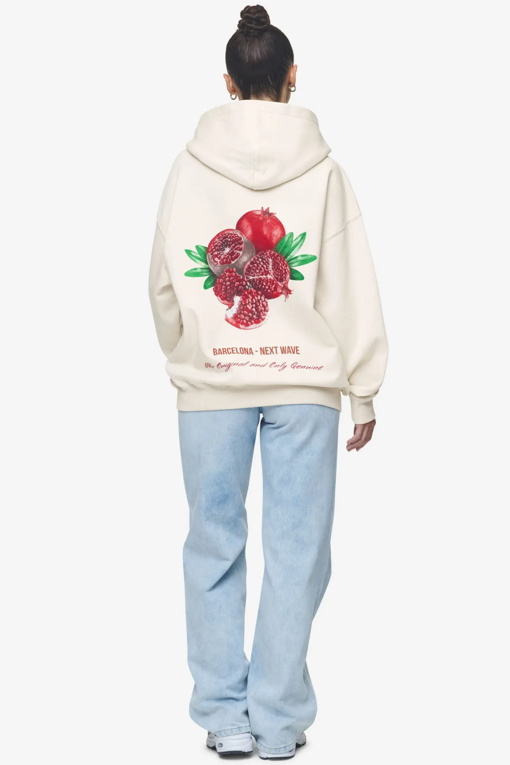 Pegador Balari Oversized Sweat Jacket Washed Coast Sand