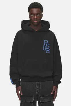 Pegador Bandon Boxy Hoodie Washed Black