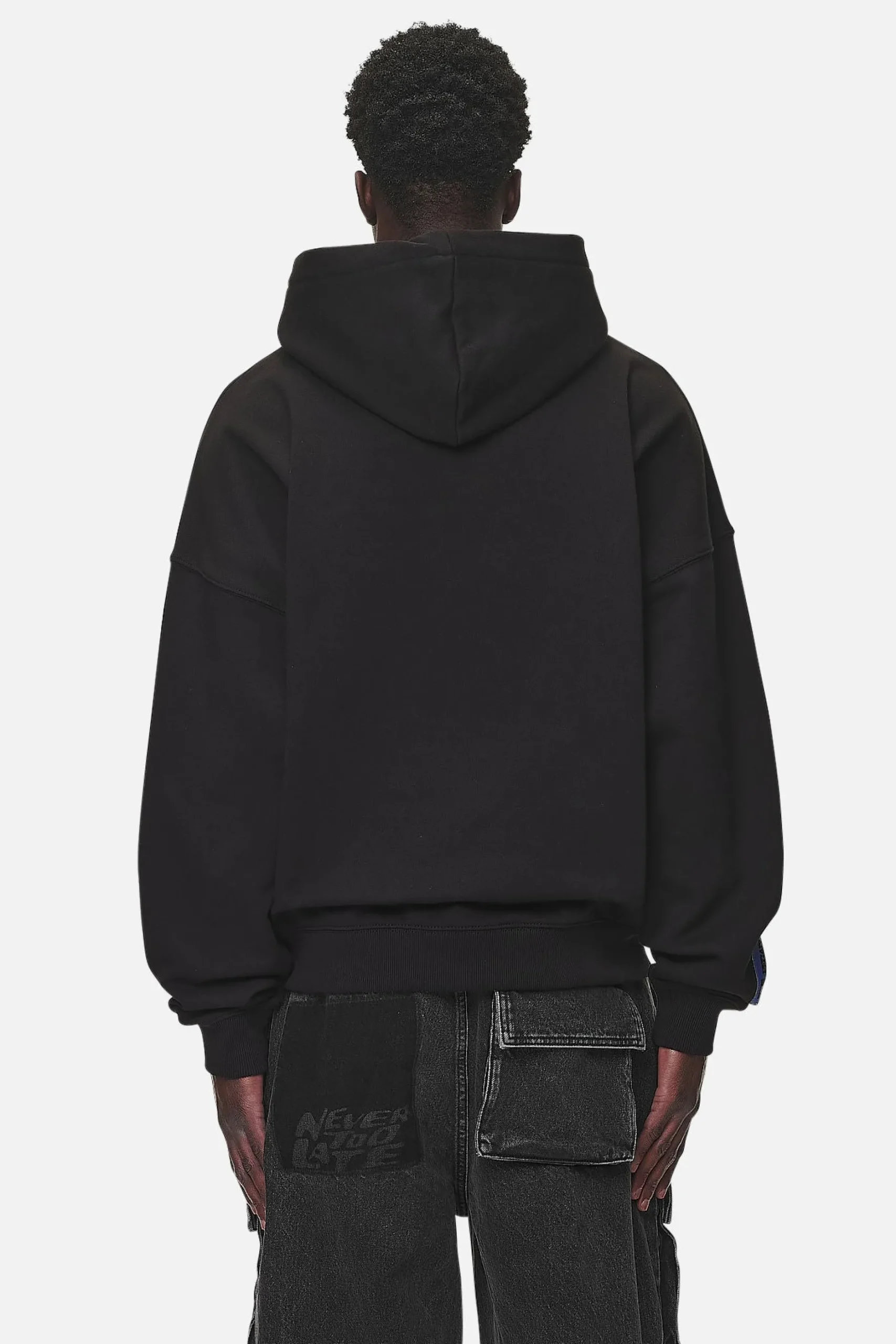 Pegador Bandon Boxy Hoodie Washed Black