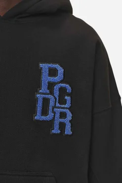 Pegador Bandon Boxy Hoodie Washed Black