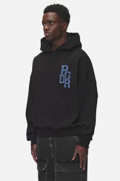 Pegador Bandon Boxy Hoodie Washed Black