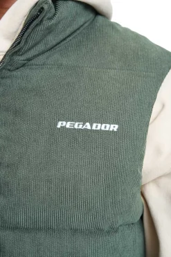 Pegador Bardon Cord Puffer Vest