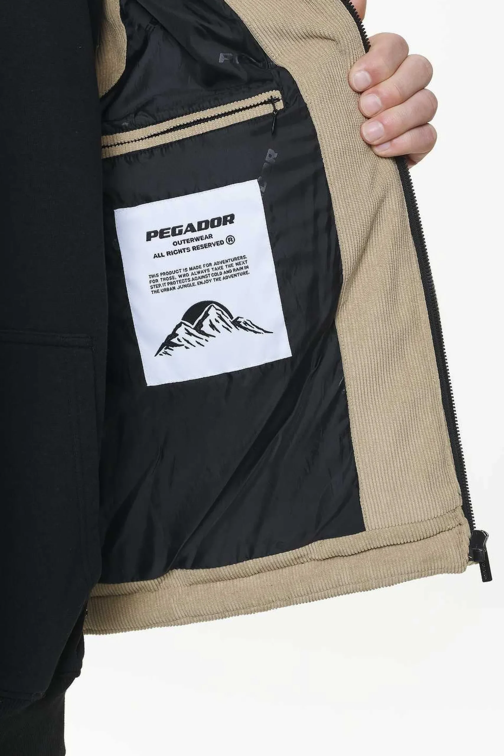 Pegador Bardon Cord Puffer Vest