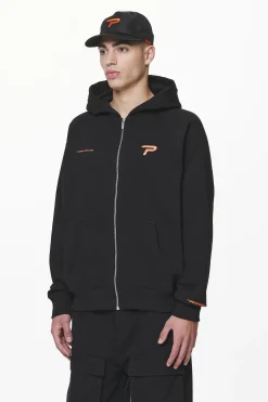 Pegador Barone Raglan Sweat Jacket Black