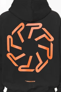 Pegador Barone Raglan Sweat Jacket Black