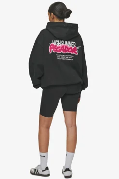 Pegador Barret Terry Oversized Sweat Jacket Vintage Black