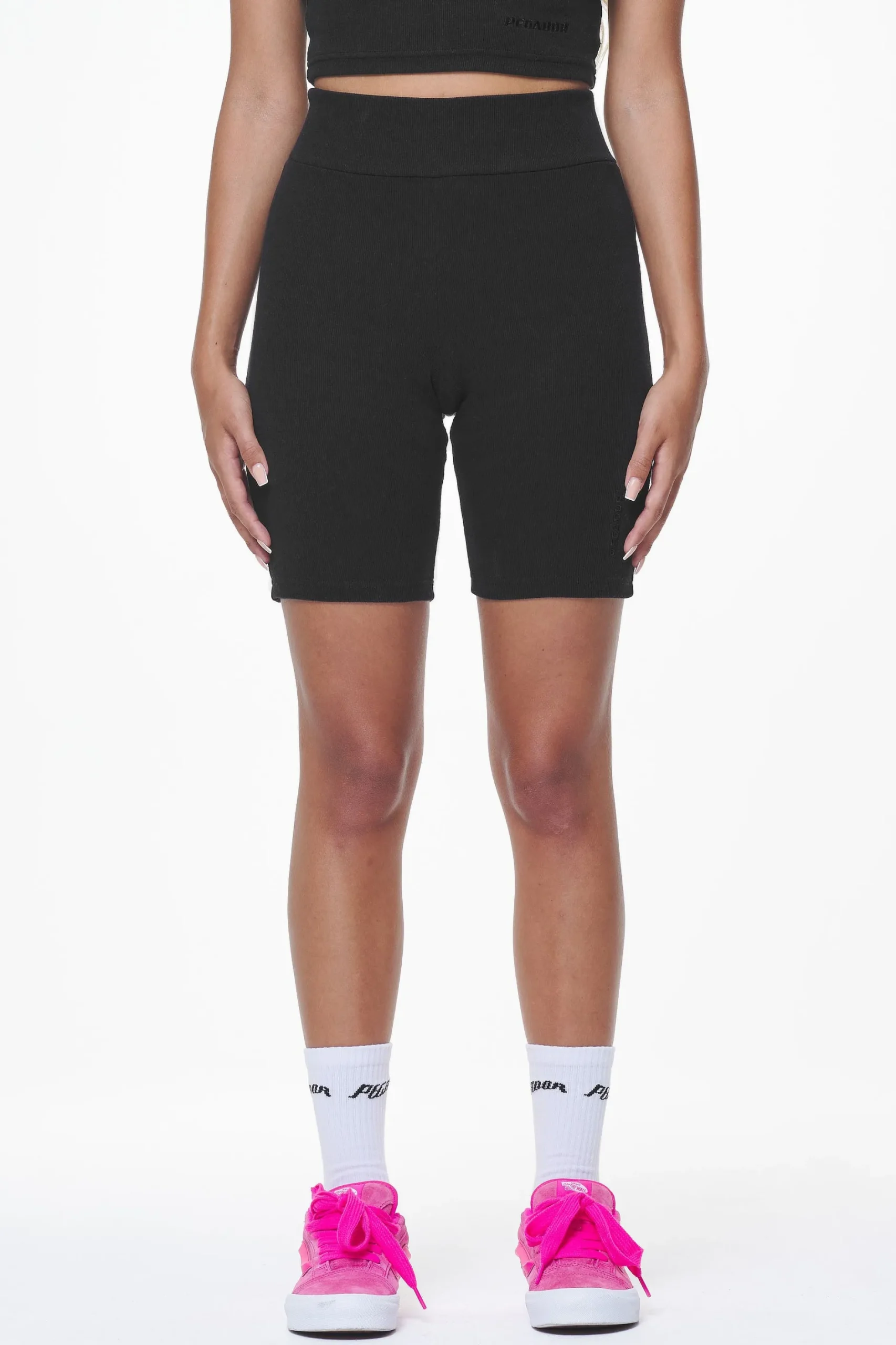 Pegador Barrie Rib Biker Shorts