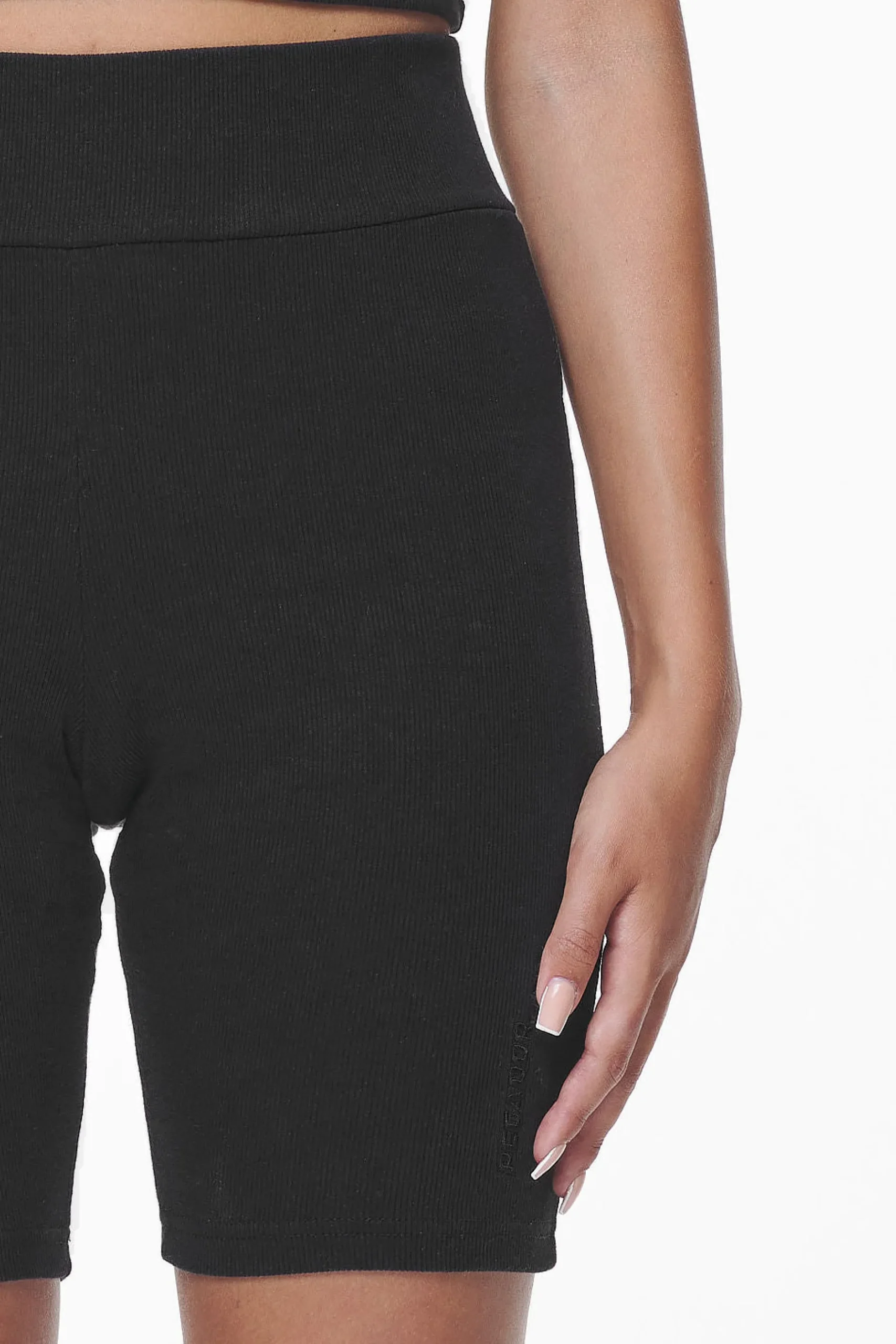 Pegador Barrie Rib Biker Shorts