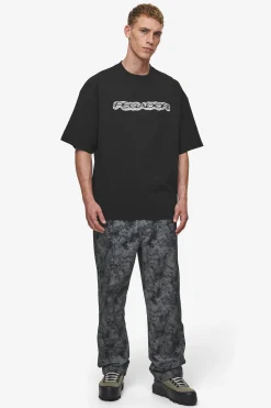 Pegador Baxter Boxy Tee Washed Black