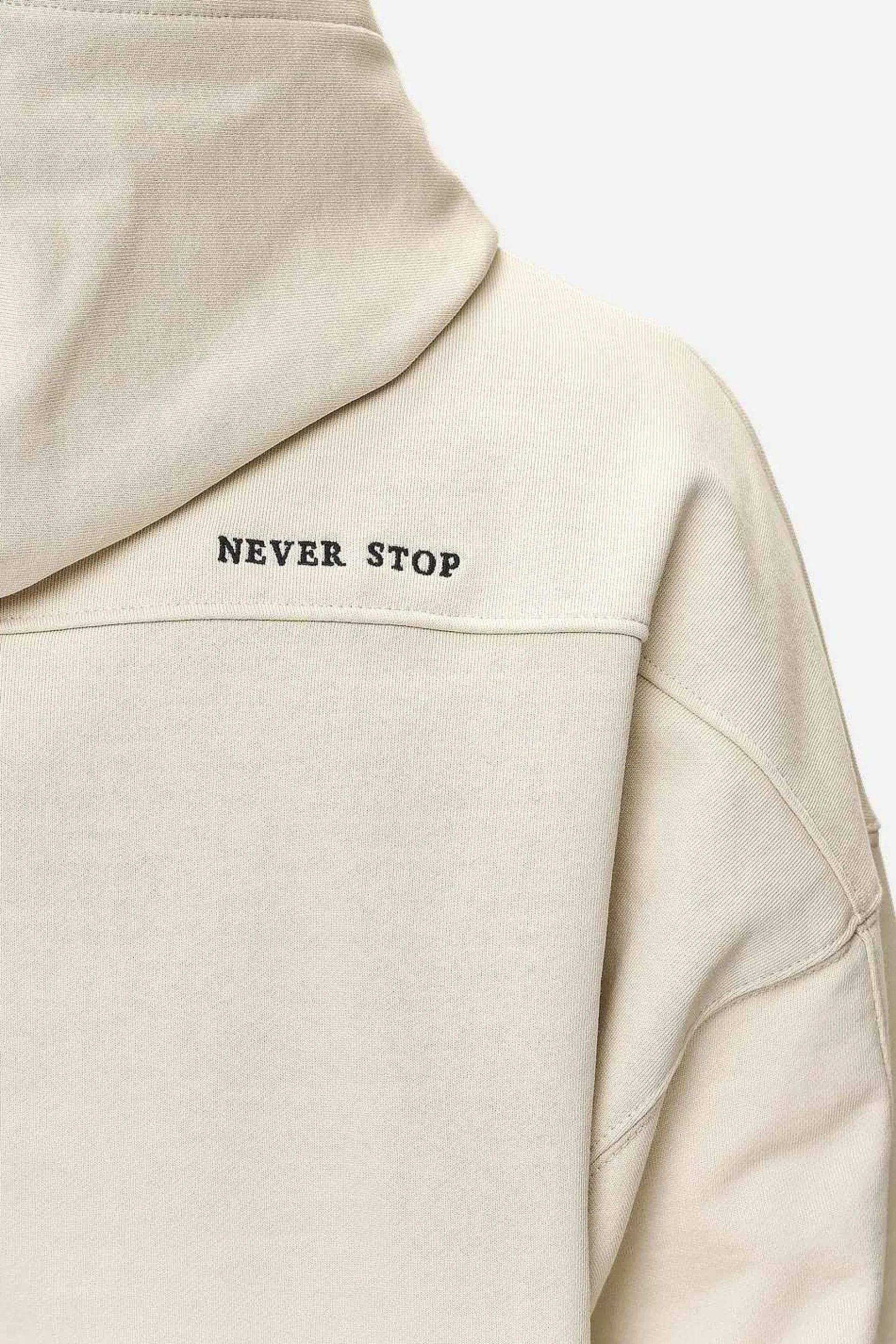Pegador Beech Terry Boxy Hoodie Washed Desert Sand
