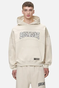 Pegador Beech Terry Boxy Hoodie Washed Desert Sand