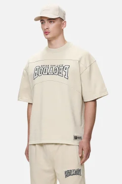 Pegador Beech Terry Boxy Tee Washed Desert Sand
