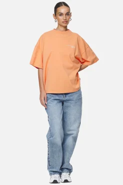 Pegador Berri Heavy Oversized Tee Washed Apricot