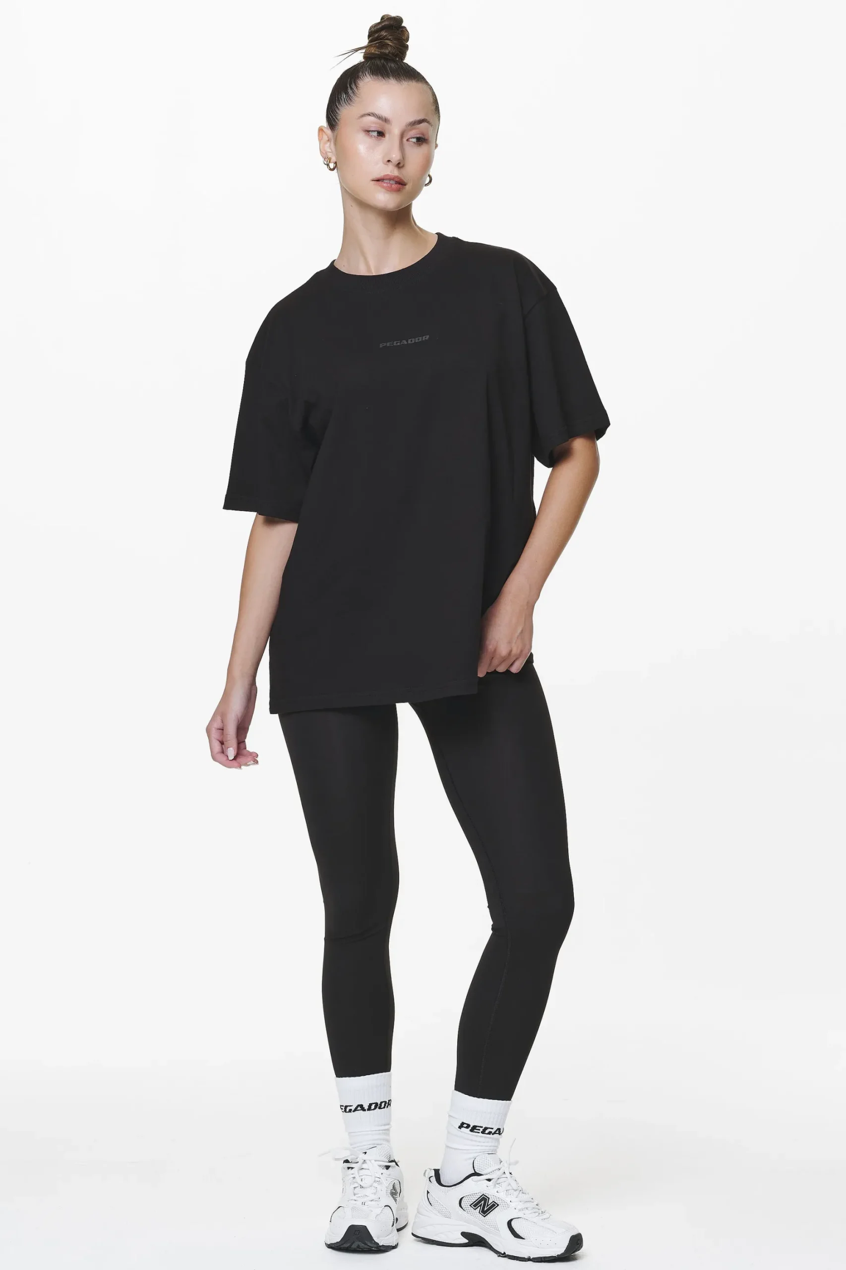 Pegador Beverly Logo Oversized Tee