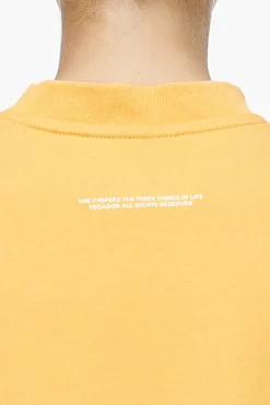 Pegador Birca Heavy Oversized Tee Vintage Washed Golden Sun