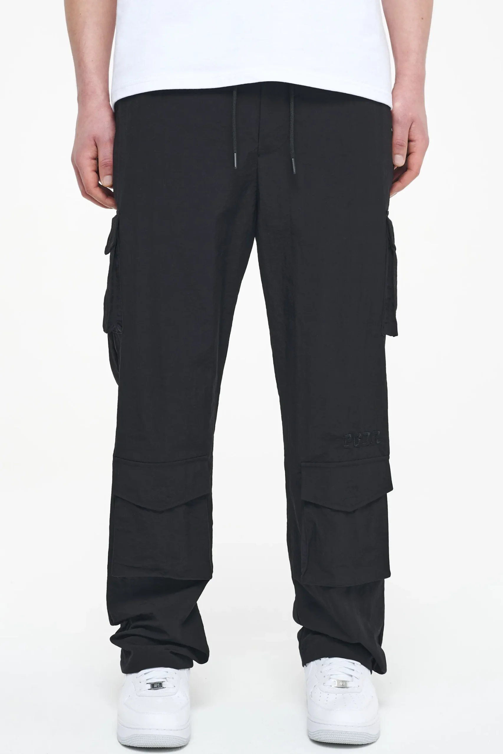 Pegador Bonac Baggy Track Pants Black