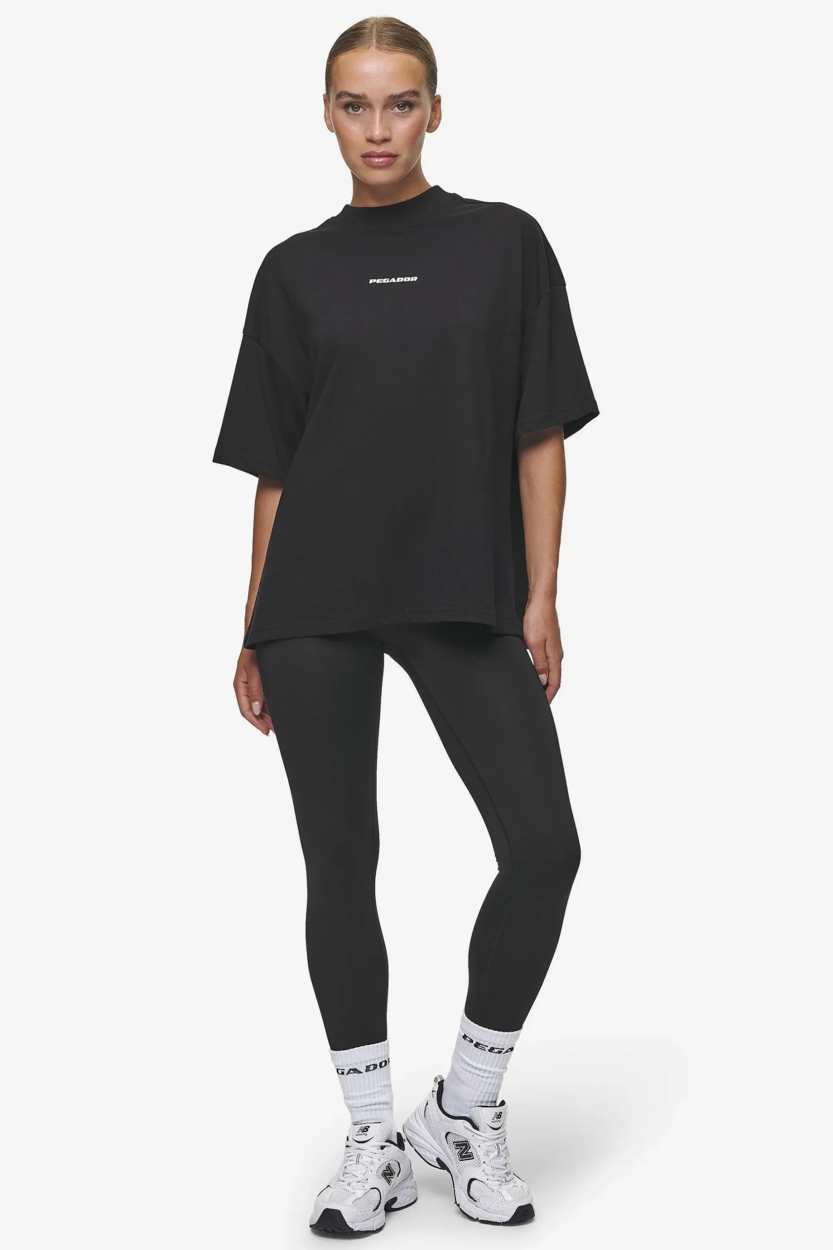 Pegador Bracy Heavy Oversized Tee White Gum