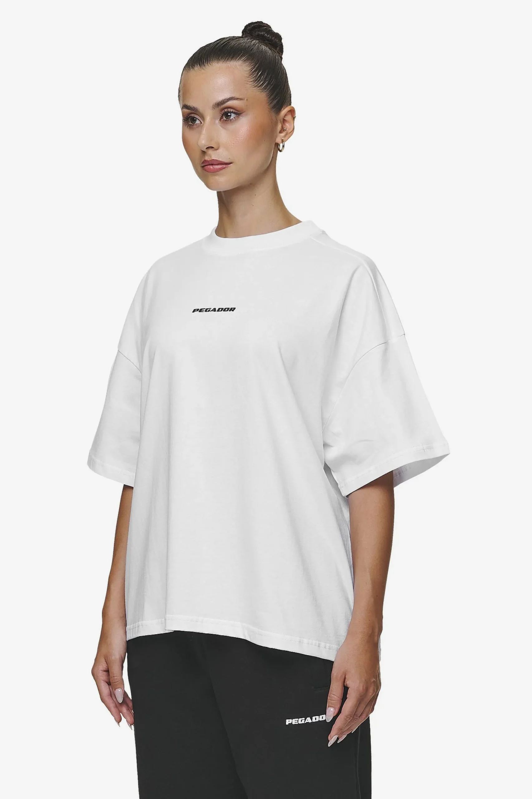 Pegador Bracy Heavy Oversized Tee Black Gum