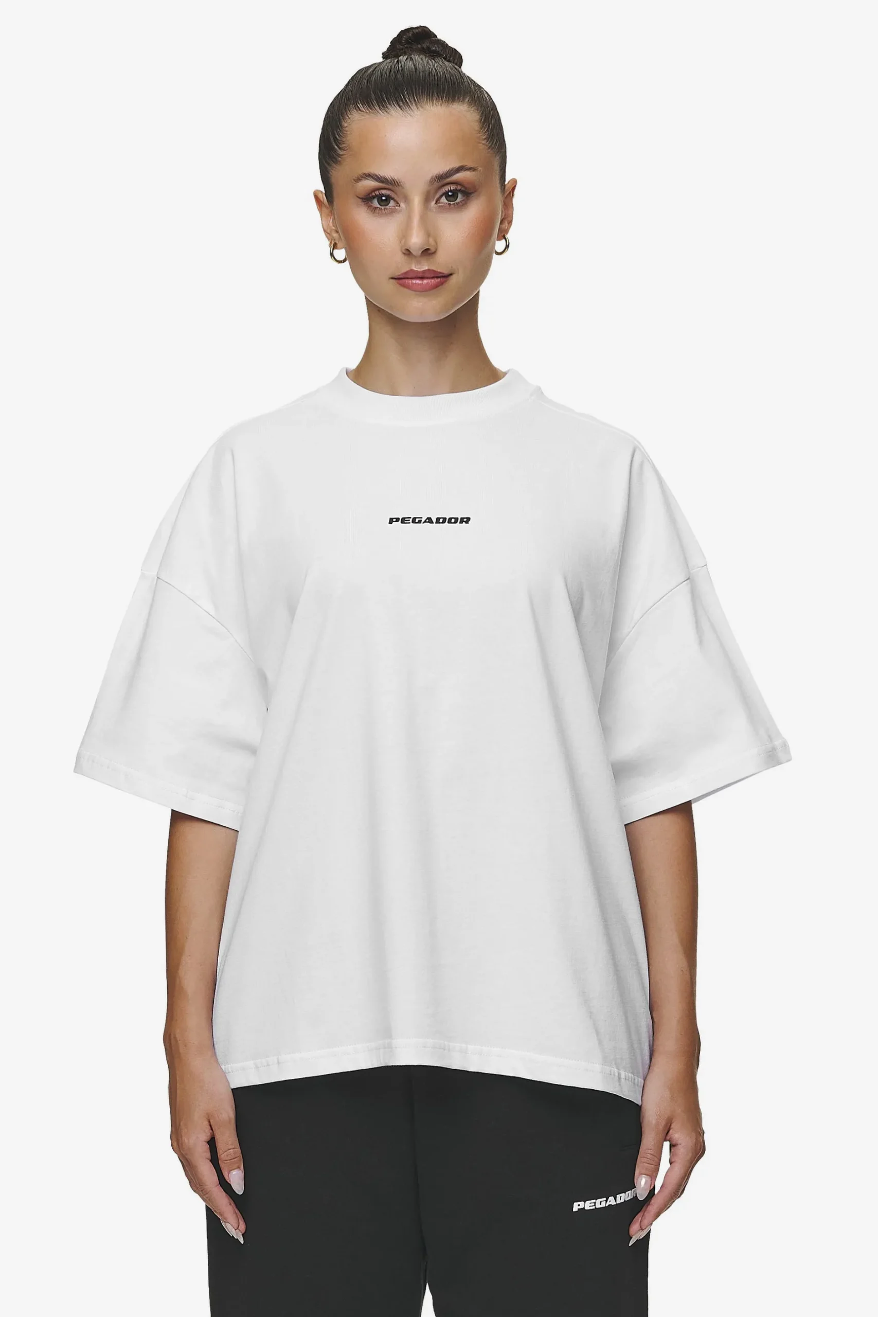 Pegador Bracy Heavy Oversized Tee Black Gum