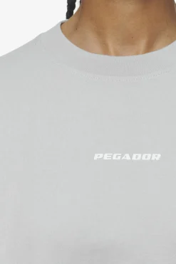 Pegador Bracy Heavy Oversized Tee White Gum