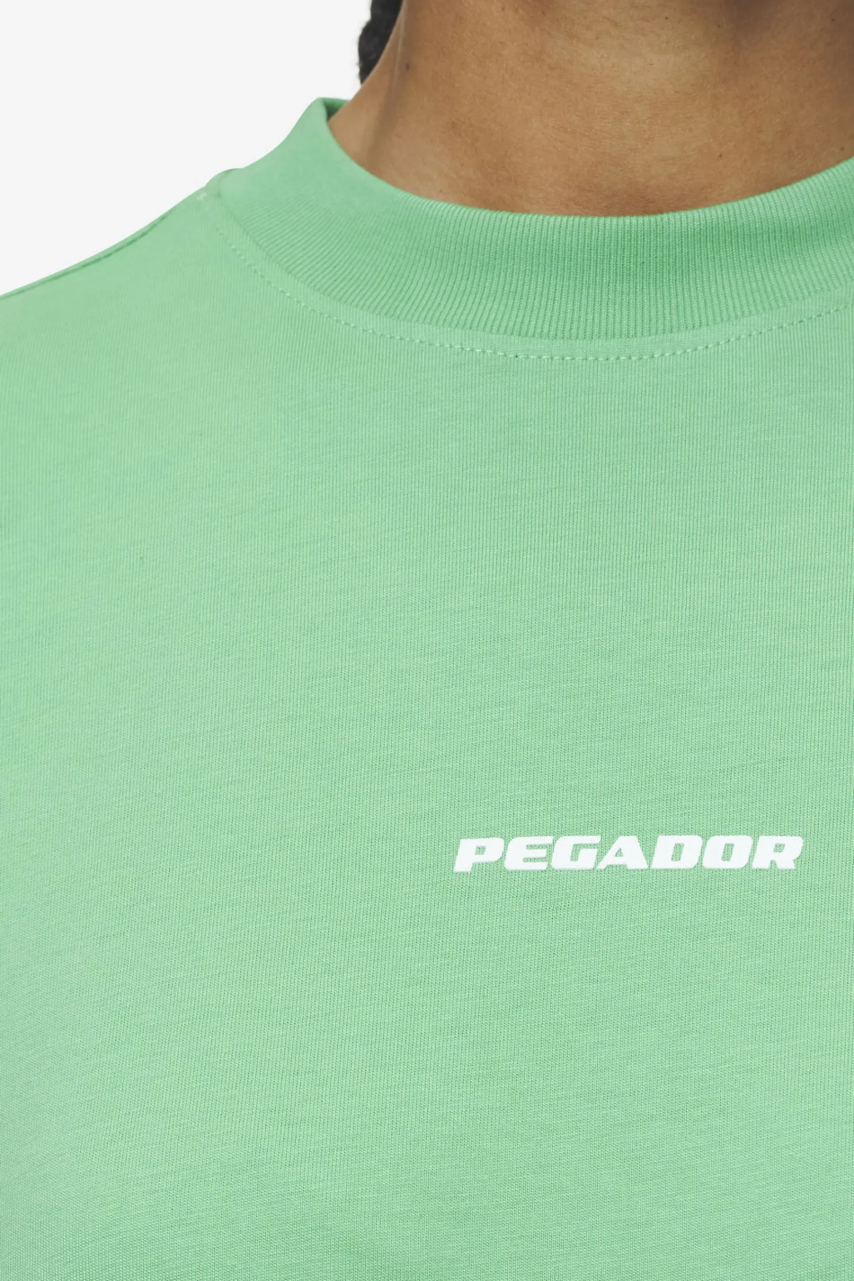 Pegador Bracy Heavy Oversized Tee White Gum