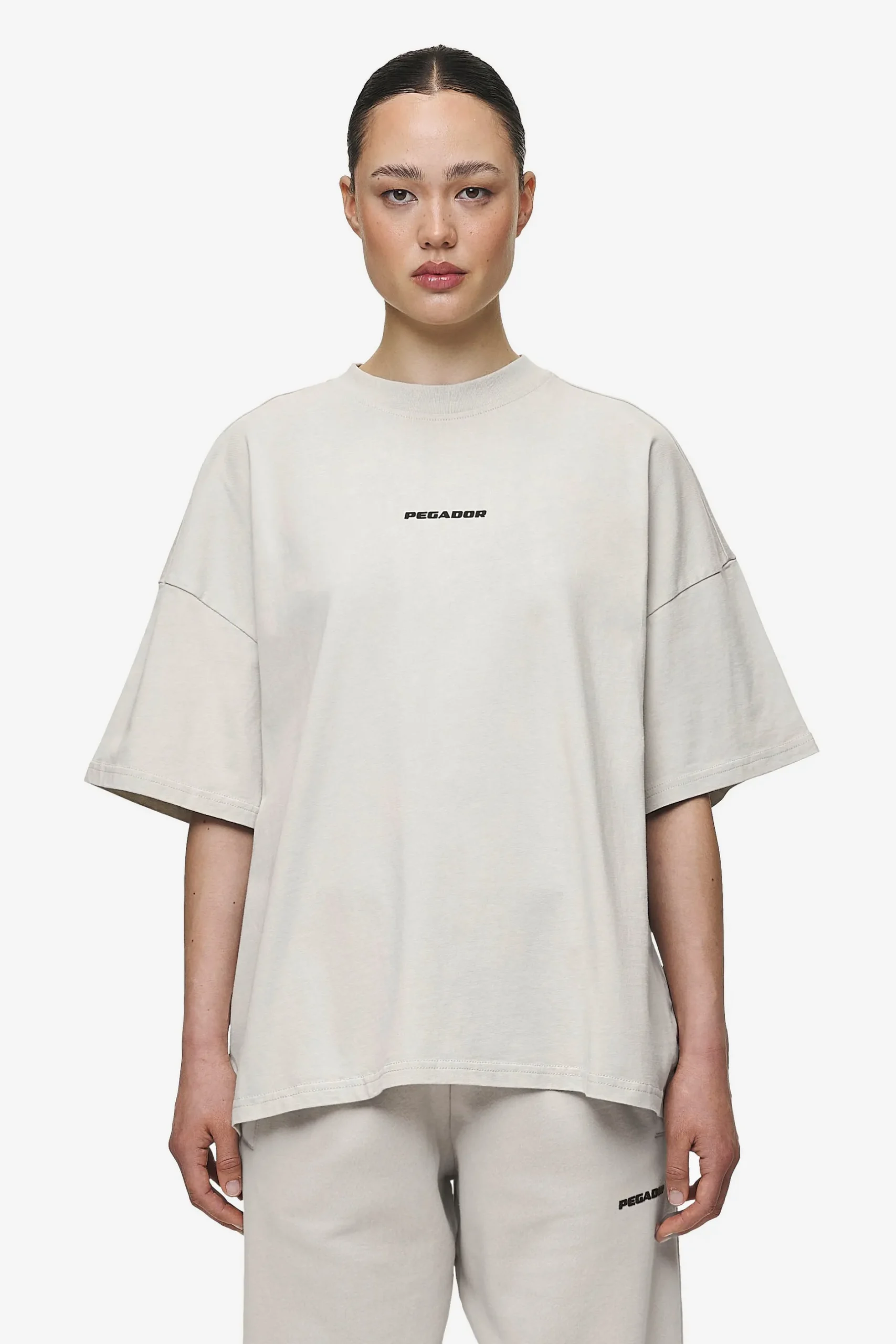 Pegador Bracy Heavy Oversized Tee Black Gum