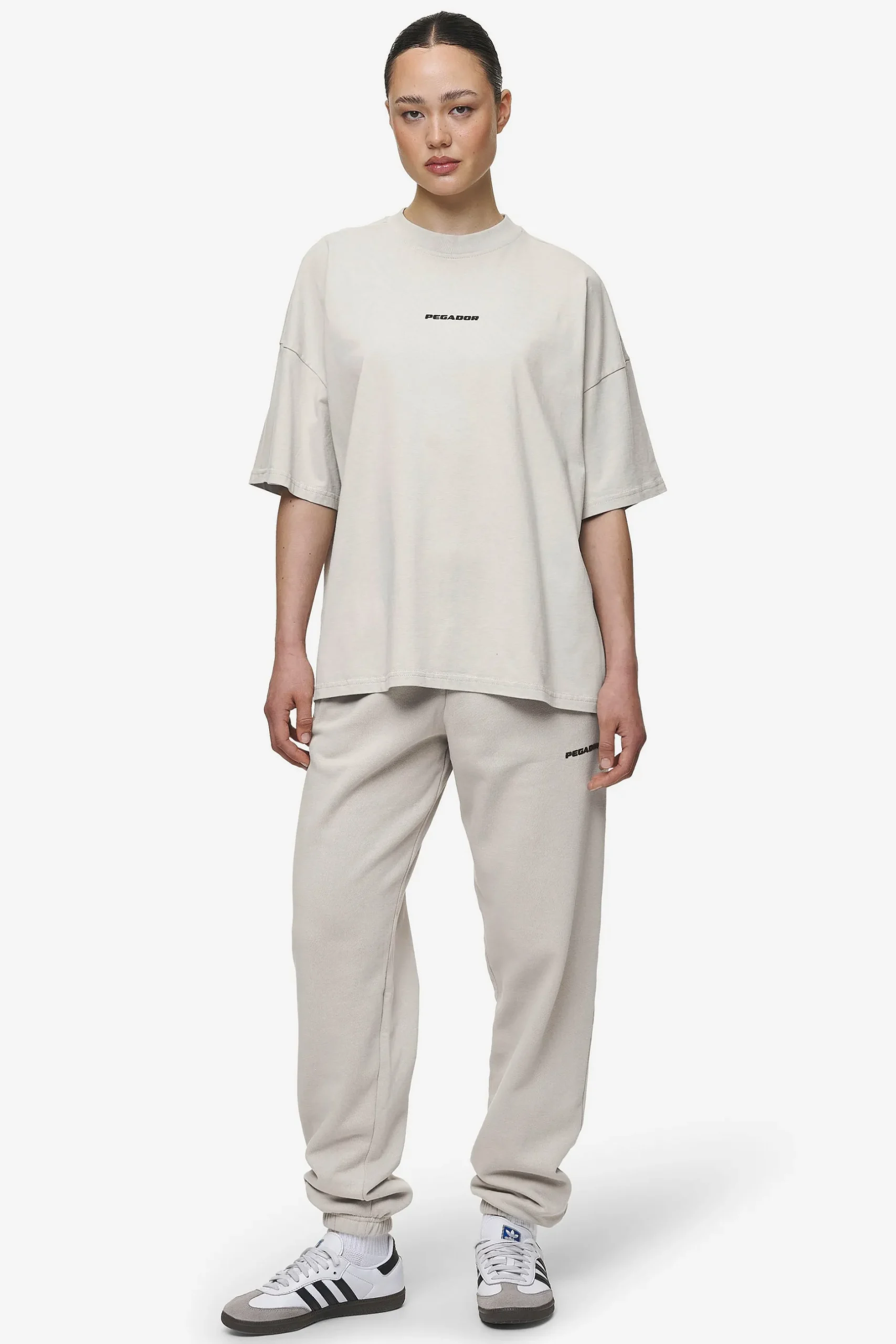 Pegador Bracy Heavy Oversized Tee Black Gum