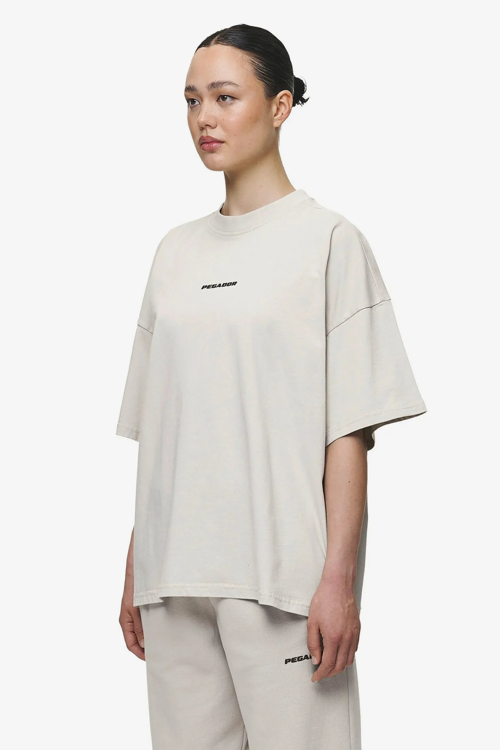Pegador Bracy Heavy Oversized Tee Black Gum