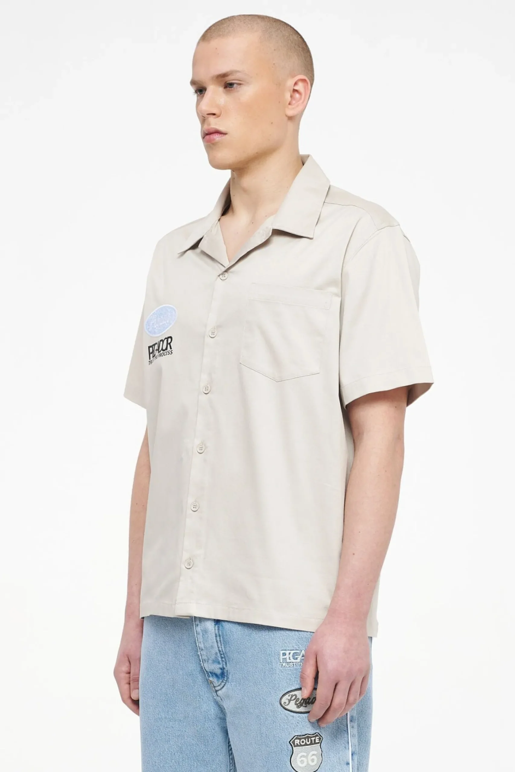 Pegador Briar Work Shirt Angels Cream