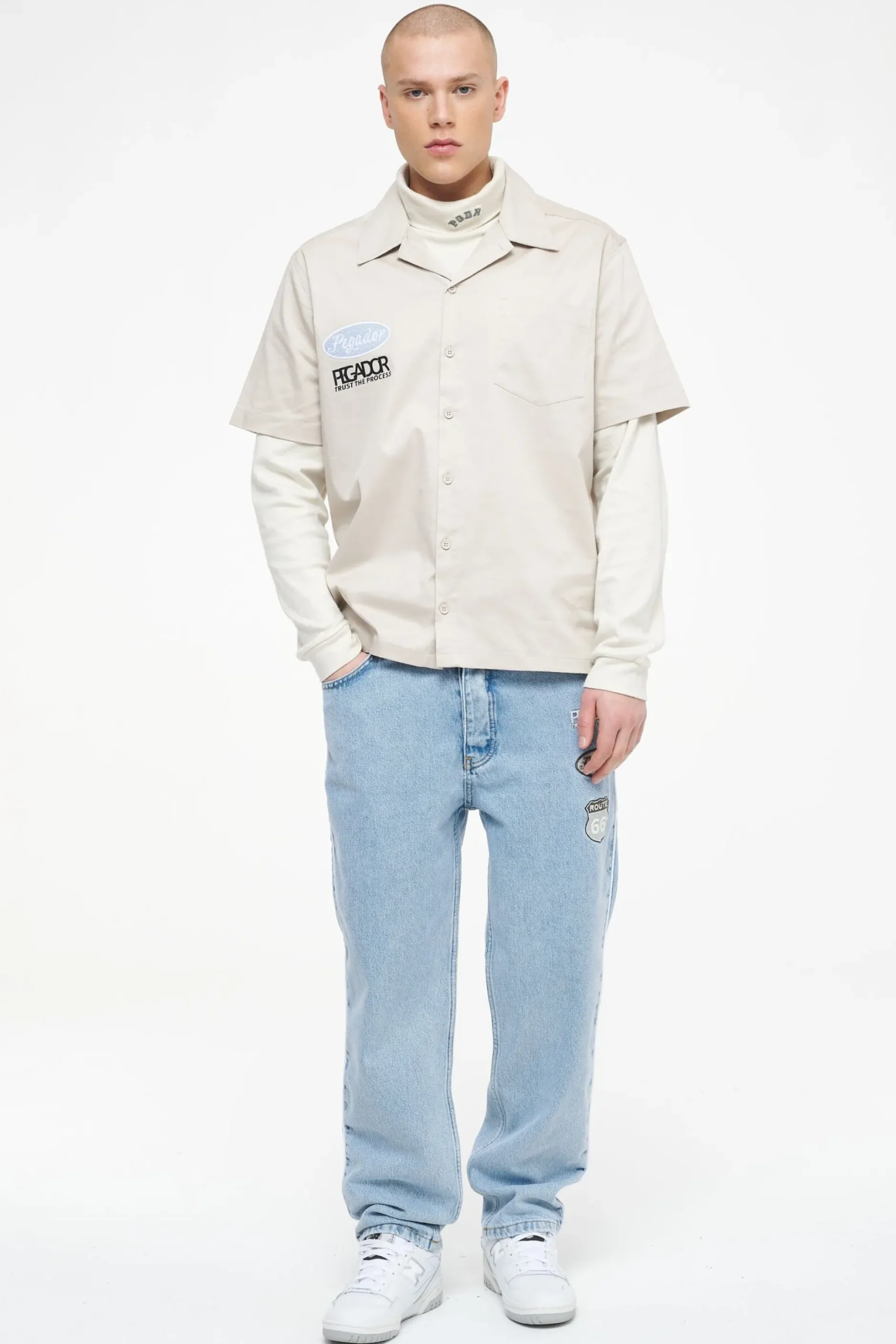 Pegador Briar Work Shirt Angels Cream