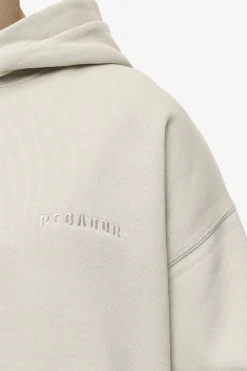 Pegador Buford Oversized Hoodie Washed Light Beige
