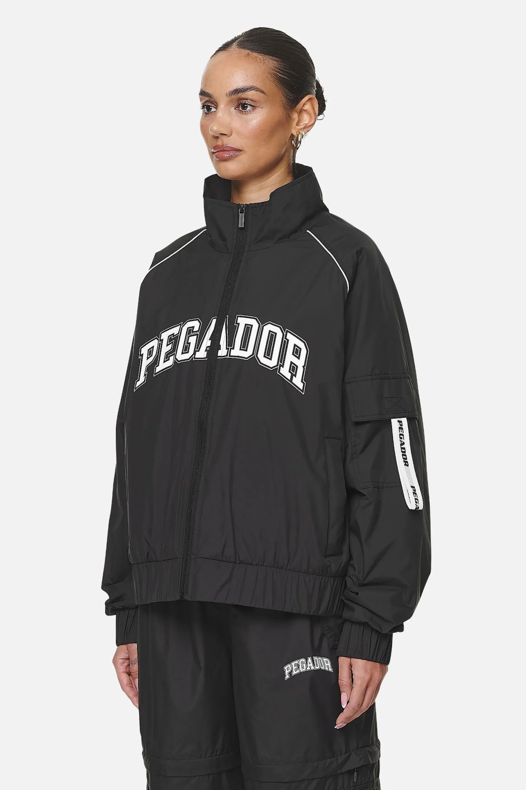 Pegador Bulman Tracksuit Jacket Black